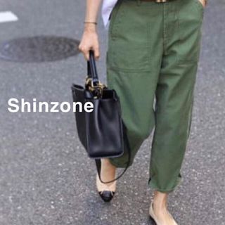 シンゾーン(Shinzone)のKIKI様専用◡̈⃝SHINZONE（シンゾーン）ミリタリー クロップド パンツ(ワークパンツ/カーゴパンツ)