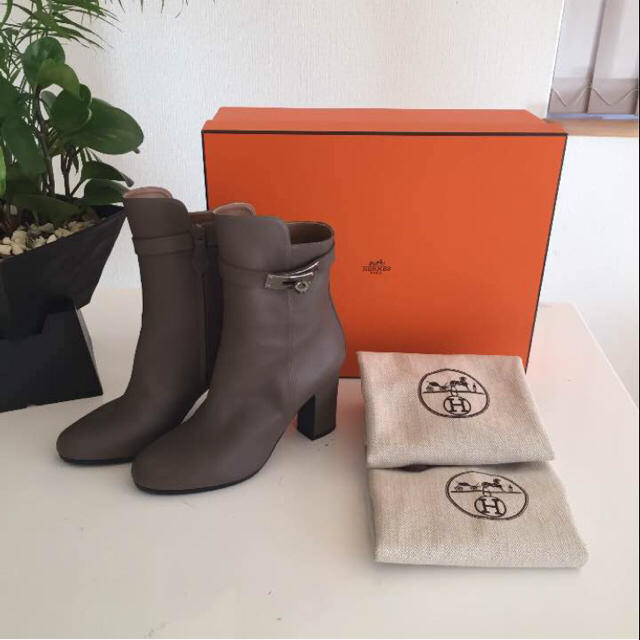 代引き人気 Hermes - 1回のみ使用 ケリーショートブーツ ブーツ - rinsa.ca