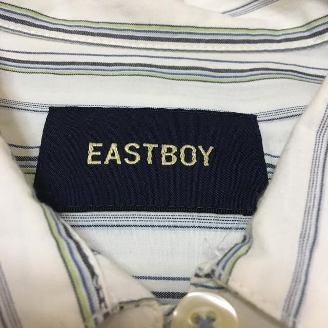 EASTBOY(イーストボーイ)のイーストボーイ EASTBOY ストライプ シャツ レディースのトップス(シャツ/ブラウス(長袖/七分))の商品写真