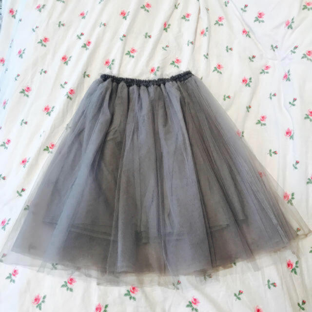 SNIDEL(スナイデル)のスナイデル チュールスカート  使用回数少なめ レディースのスカート(ひざ丈スカート)の商品写真