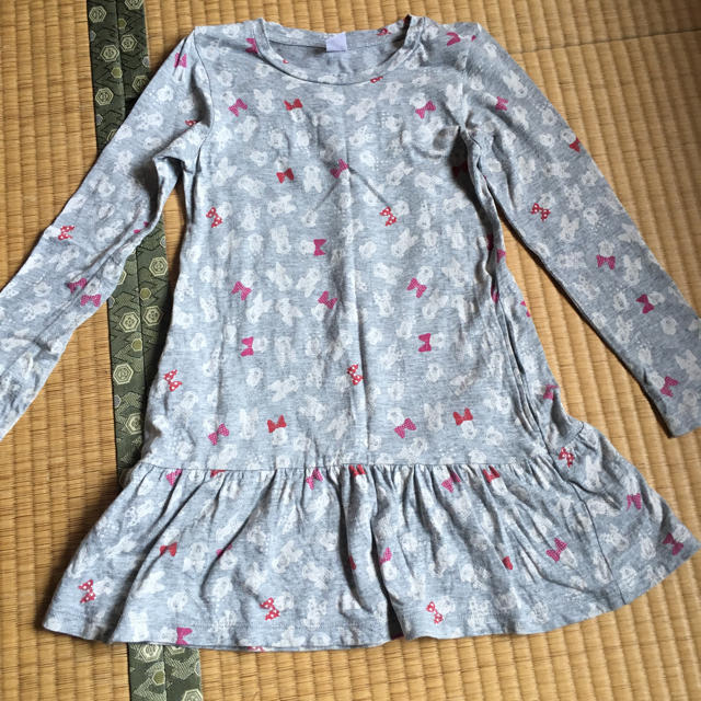 UNIQLO(ユニクロ)の120☆ユニクロミニーワンピース キッズ/ベビー/マタニティのキッズ服女の子用(90cm~)(ワンピース)の商品写真