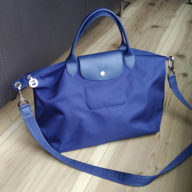 LONGCHAMP - LONGCHAMP プリアージュネオ ネイビーの通販 by れん❤'s