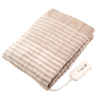 コイズミ(KOIZUMI)のフリル最安値 コイズミ 電気毛布 水洗いOK 130×80cm (電気毛布)