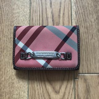 バーバリーブルーレーベル(BURBERRY BLUE LABEL)のバーバリーカード・名刺入れ(名刺入れ/定期入れ)