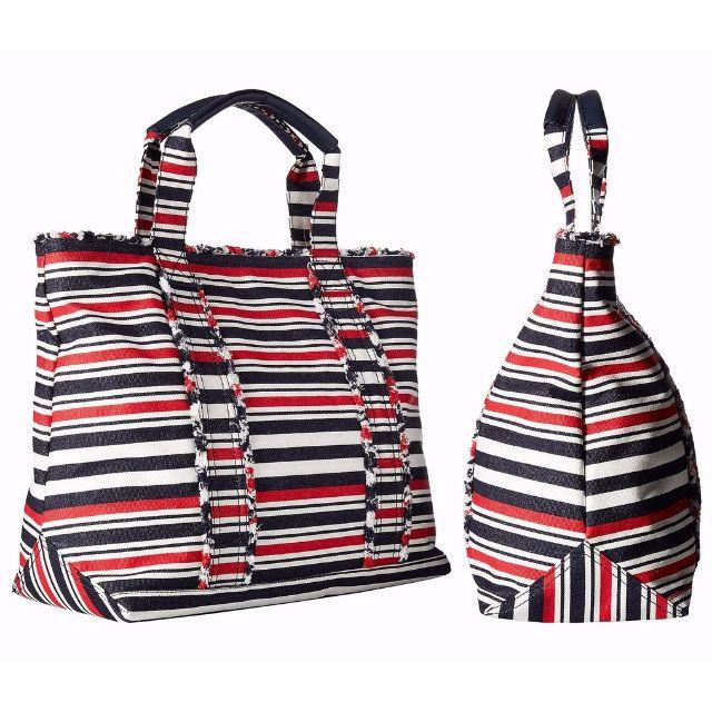 TOMMY HILFIGER(トミーヒルフィガー)の新品 未使用 ♡ トミーヒルフィガー♡ ラージ キャンバス トート レディースのバッグ(トートバッグ)の商品写真