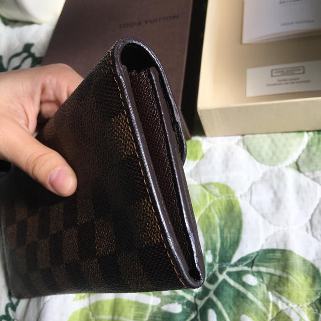 LOUIS VUITTON(ルイヴィトン)のルイヴィトン ダミエ 長財布 レディースのファッション小物(財布)の商品写真