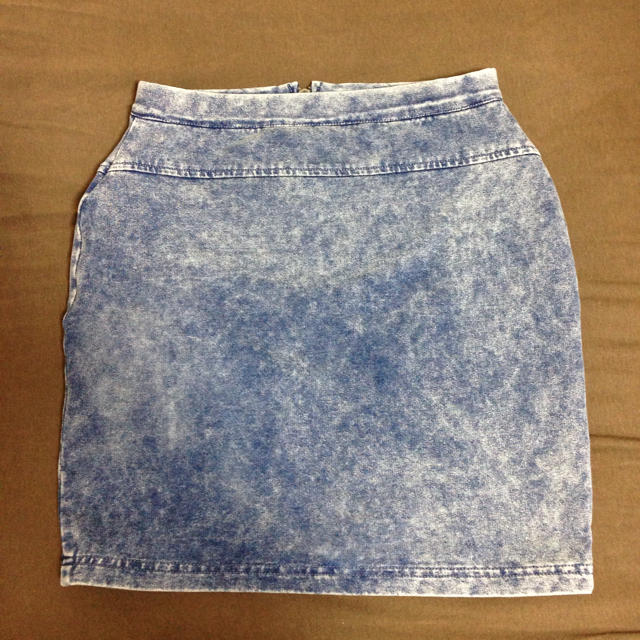 MURUA(ムルーア)のMURUA デニムバンテージミニ レディースのスカート(ミニスカート)の商品写真