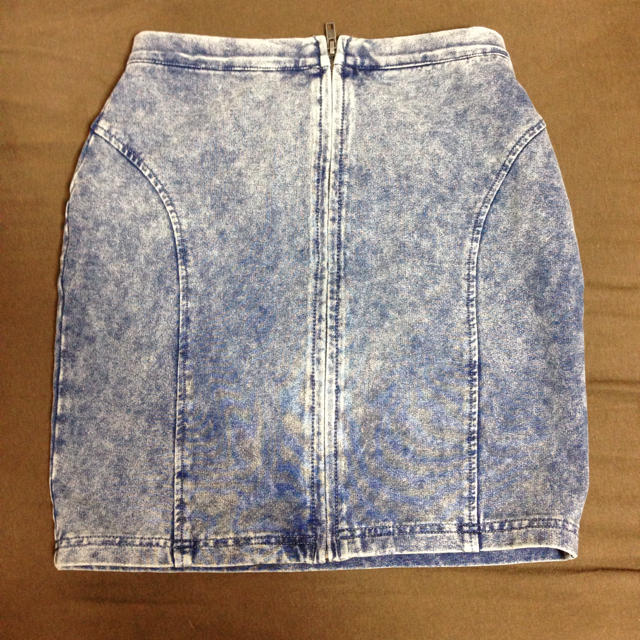 MURUA(ムルーア)のMURUA デニムバンテージミニ レディースのスカート(ミニスカート)の商品写真