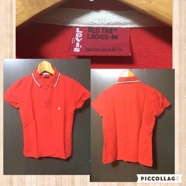 Levi's(リーバイス)の LEVI’S RED TAB 半袖ポロシャツ 超美品 2001年製 レディースのトップス(ポロシャツ)の商品写真