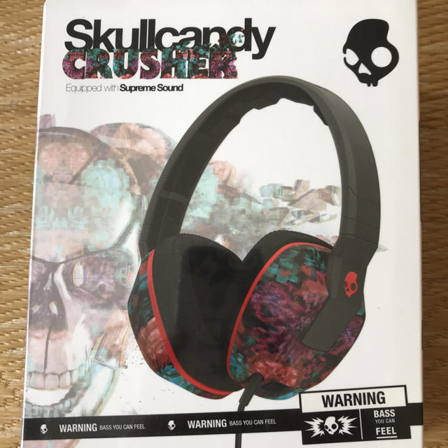 Skullcandy(スカルキャンディ)のkenta様専用Skullcandy ヘッドホン  一度使用 スマホ/家電/カメラのオーディオ機器(ヘッドフォン/イヤフォン)の商品写真