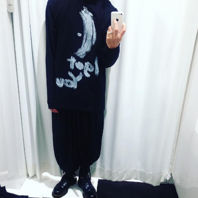 Yohji Yamamoto(ヨウジヤマモト)のGroundy ロンT ヨウジヤマモト メンズのトップス(Tシャツ/カットソー(七分/長袖))の商品写真