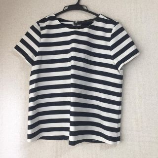 ザラ(ZARA)のZARA×ボーダートップス(カットソー(半袖/袖なし))