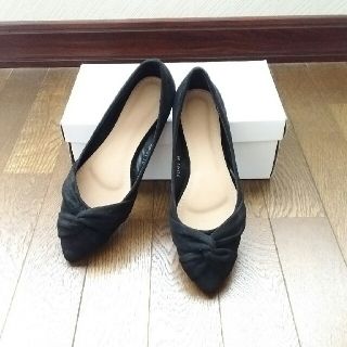 プレーンクロージング(PLAIN CLOTHING)のそら様専用【PLAIN  CLOTHING】パンプス　ブラック24.0cm(ハイヒール/パンプス)