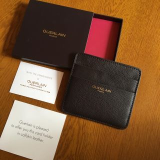 ゲラン(GUERLAIN)の未使用☆ゲラン☆カードケース 本革(名刺入れ/定期入れ)