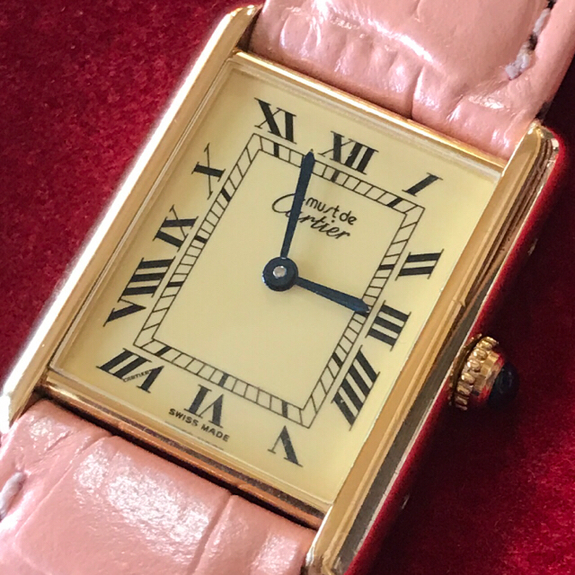豪華ラッピング無料 【Cartier】 - Cartier カルティエ マストタンク