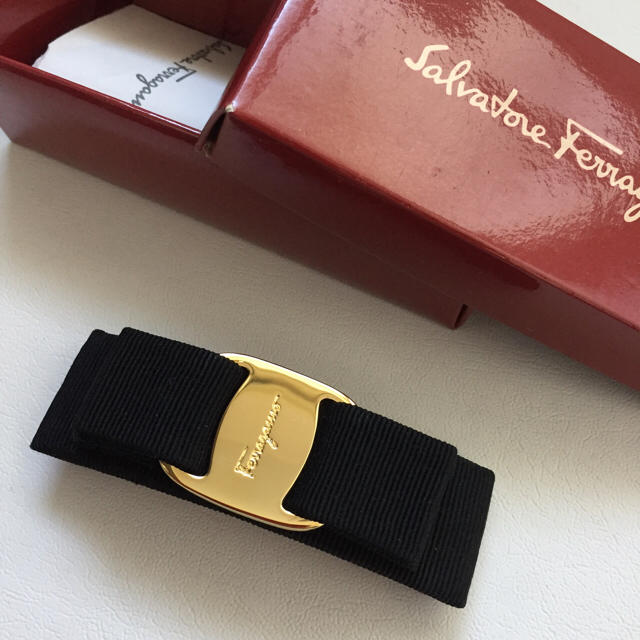 Salvatore Ferragamo - 新品同様 フェラガモ バレッタ ブラック ...