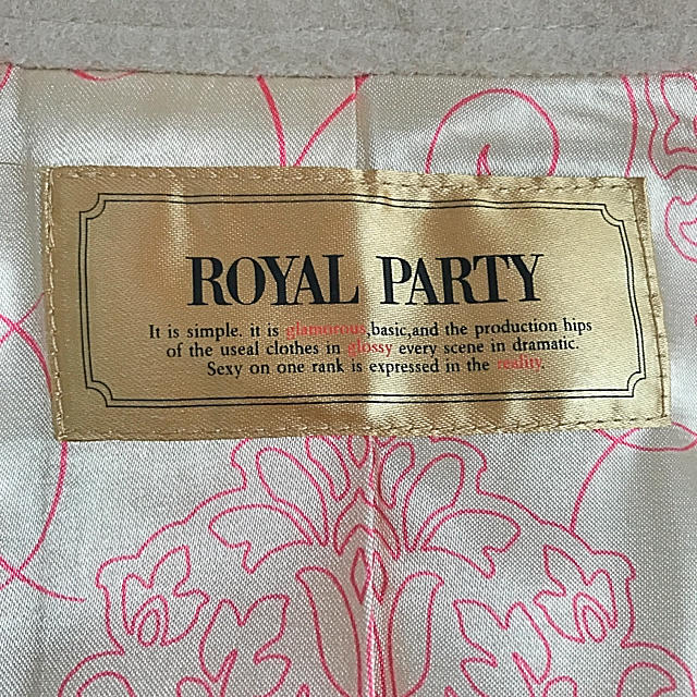 ROYAL PARTY(ロイヤルパーティー)のROYAL PARTYコート✨ レディースのジャケット/アウター(その他)の商品写真