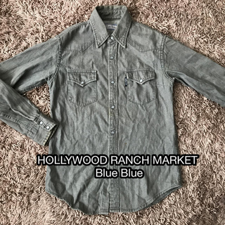 ブルーブルー(BLUE BLUE)のHOLLYWOOD RANCH MARKET Blue Blue デニムシャツ(シャツ/ブラウス(長袖/七分))