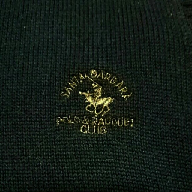 POLO ニットベスト スクールベスト ネイビー メンズのトップス(ベスト)の商品写真