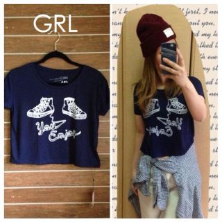 グレイル(GRL)のGRL  スニーカーＴシャツ(Tシャツ(半袖/袖なし))