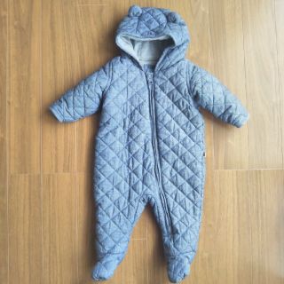 ベビーギャップ(babyGAP)の美品☆babyGAP キルティングカバーオール　70サイズ(ジャケット/コート)