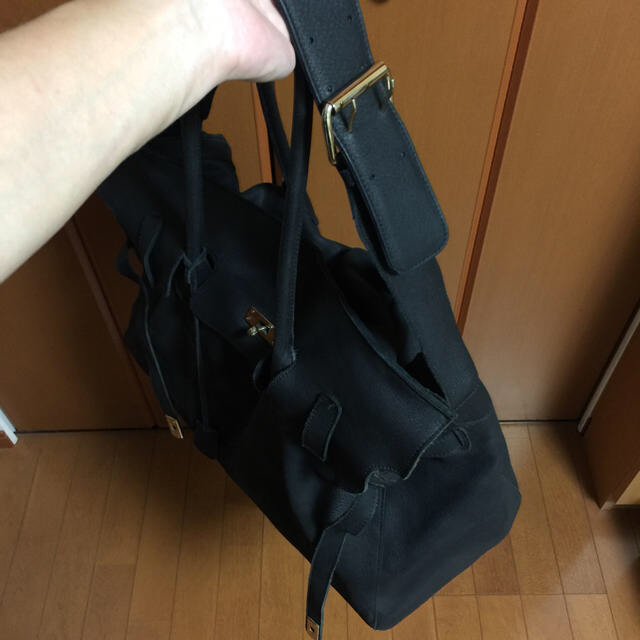 LORINZA(ロリンザ)のももたろう様専用 LORINZA ロリンザ オールレザー バーキン black メンズのバッグ(ボストンバッグ)の商品写真