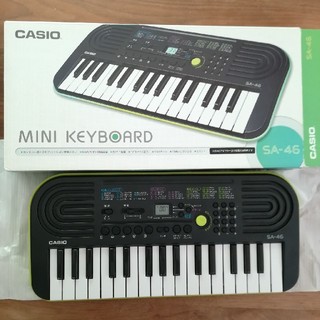 カシオ(CASIO)のCASIO　ミニキーボード　sa46(キーボード/シンセサイザー)