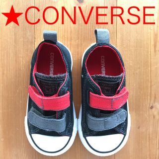 コンバース(CONVERSE)の【美品❗️レア】コンバース オールスター キッズ & スヌーピー お出かけセット(スニーカー)