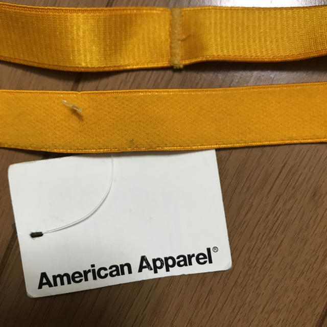 American Apparel(アメリカンアパレル)の新品未使用 アメアパ ヘッドバンド レディースのヘアアクセサリー(ヘアバンド)の商品写真