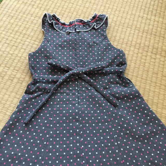 mezzo piano(メゾピアノ)のmezzo piano ノースリーブワンピース キッズ/ベビー/マタニティのキッズ服女の子用(90cm~)(ワンピース)の商品写真