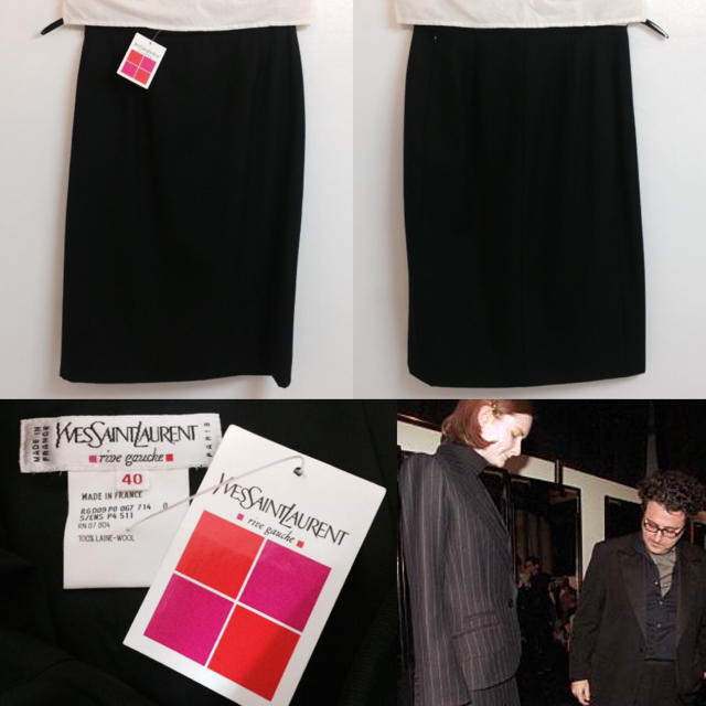 Saint Laurent(サンローラン)のYVES SAINT LAURENT 99-00AW セットアップスーツ 40 レディースのフォーマル/ドレス(スーツ)の商品写真