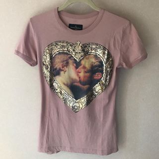 ヴィヴィアンウエストウッド(Vivienne Westwood)のVivienne Westwood 額縁 ハート ヘラクレス キス(Tシャツ(半袖/袖なし))