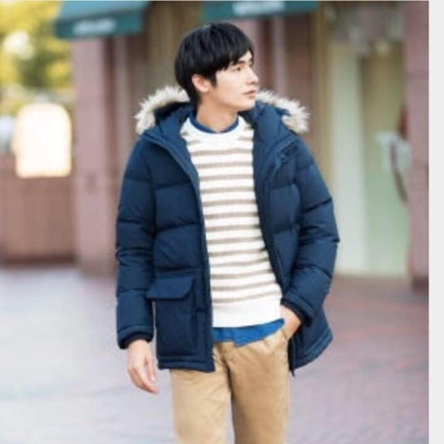 UNIQLO - ユニクロ フードファー ダウンジャケット 今期の通販 UNIQLO - ユニクロ フードファー ダウンジャケット 今期の通販