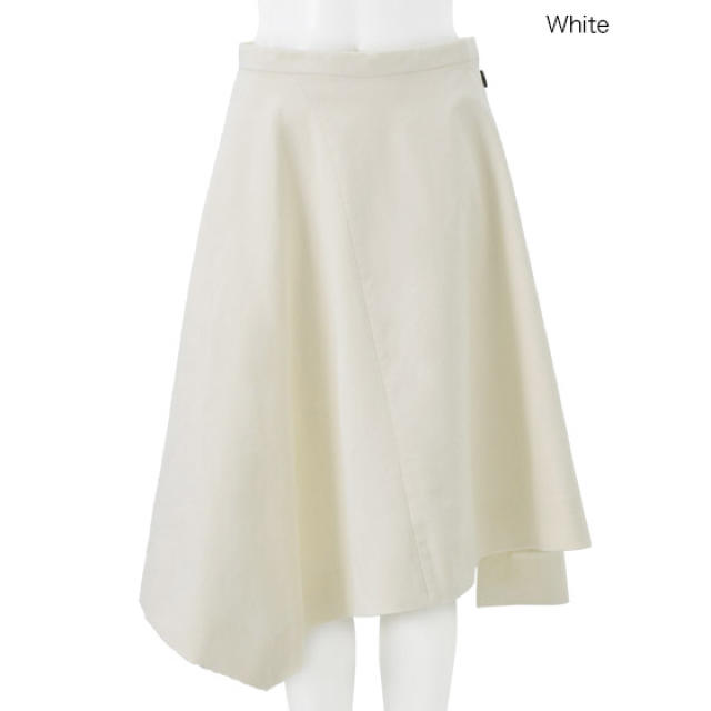 Chesty(チェスティ)のチェスティ☆今季完売！本日まで！ボタンコーデュロイスカート☆ホワイト1 レディースのスカート(ひざ丈スカート)の商品写真