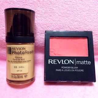 レブロン(REVLON)のREVLONファンデ＆チークセット★(その他)