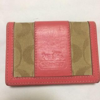 コーチ(COACH)のCOACH コーチ 定期入れ(名刺入れ/定期入れ)