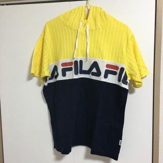 フィラ(FILA)のFILA 半袖パーカー Ｍサイズ ストリート(パーカー)