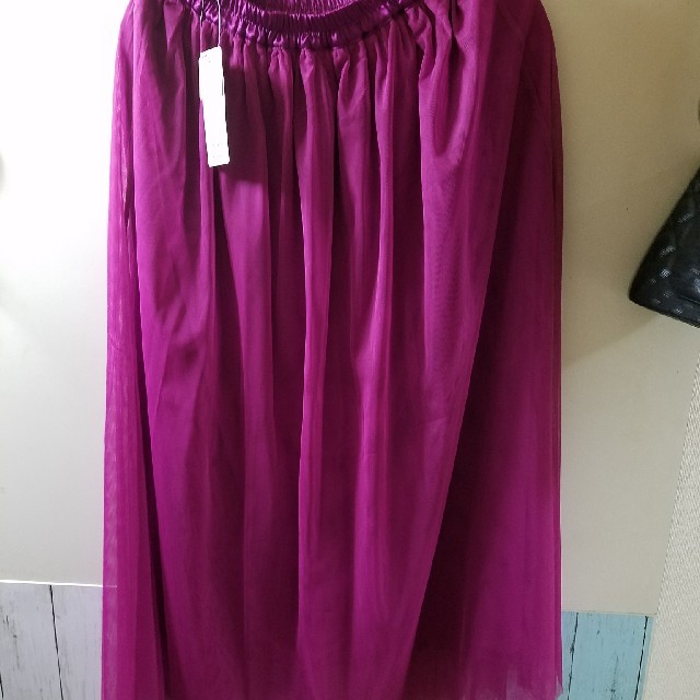GU(ジーユー)のGUチュールマキシスカート レディースのスカート(ロングスカート)の商品写真