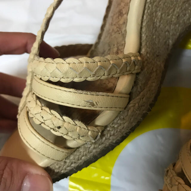 サンダル ベージュ レディースの靴/シューズ(サンダル)の商品写真