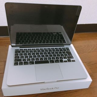 マック(Mac (Apple))のmacbook pro retina 13(ノートPC)