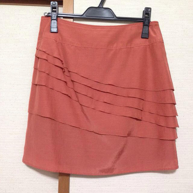 GALLARDA GALANTE(ガリャルダガランテ)のガリャルダガランテオレンジスカート♪ レディースのスカート(ひざ丈スカート)の商品写真