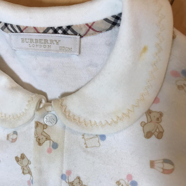 BURBERRY(バーバリー)のBURBERRY ロンパース  80cm キッズ/ベビー/マタニティのベビー服(~85cm)(ロンパース)の商品写真