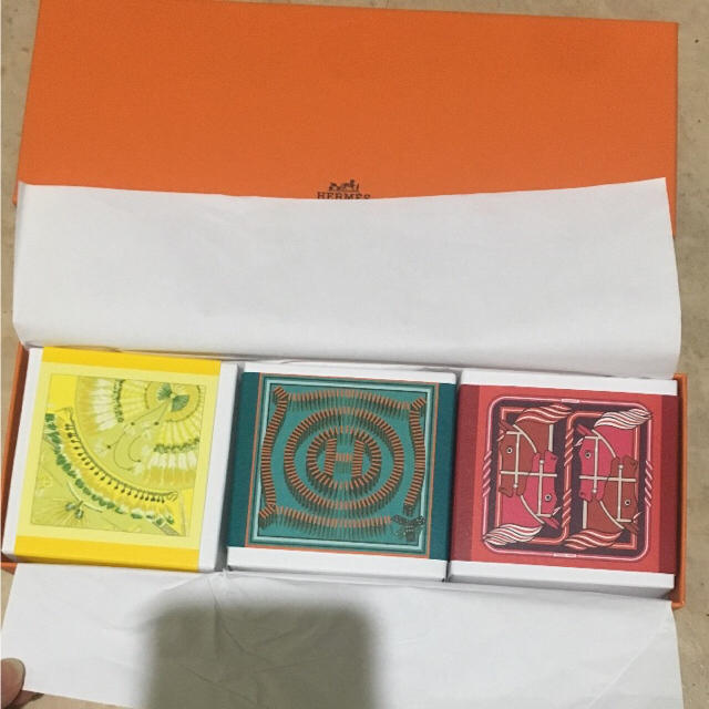 HERMES エルメス 石鹸 ソープ 三点セット HERMES エルメス 石鹸 ソープ 三点セット