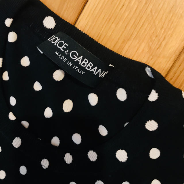 DOLCE&GABBANA(ドルチェアンドガッバーナ)の★ココ様専用★ 美品 DOLCE＆GABBANA 半袖 ニット レディースのトップス(ニット/セーター)の商品写真