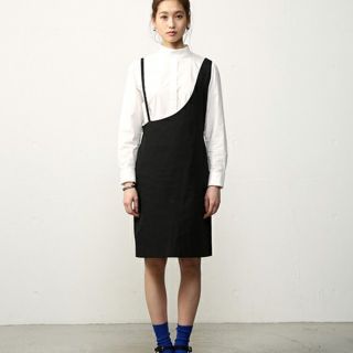 アズールバイマウジー(AZUL by moussy)の《新品未使用！》ワンショルダースカート(ひざ丈スカート)