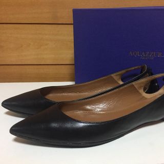 スローブイエナ(SLOBE IENA)の週末値下げます♪AQUAZZURA アクアズーラ フリンジフラットシューズ(ハイヒール/パンプス)