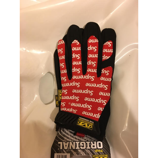 17ss Supreme Work Gloves ワークグローブ 赤 red 黒