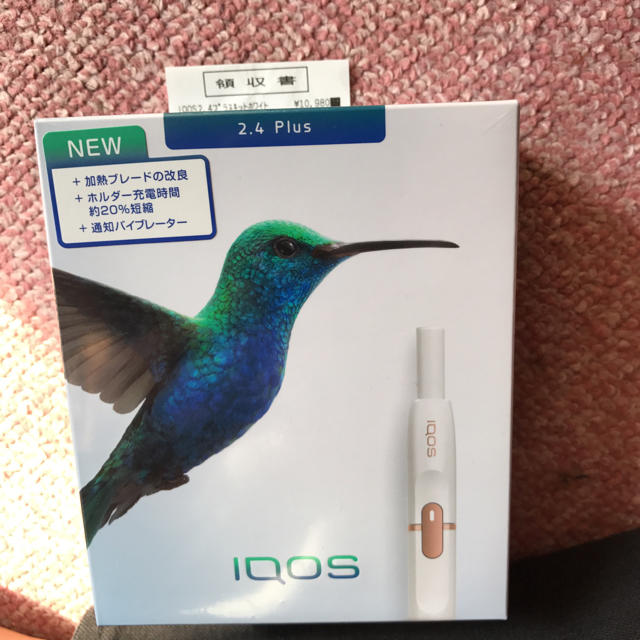 【限定販売】 IQOS アイコス2.4plusホワイト未開封！送料無料！ - タバコグッズ
