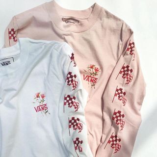 カスタネ(Kastane)のVANS×kastane ロンT ホワイト(Tシャツ(長袖/七分))