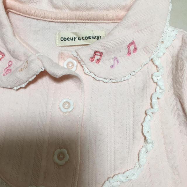 coeur a coeur(クーラクール)のクーラクールブラウス キッズ/ベビー/マタニティのベビー服(~85cm)(シャツ/カットソー)の商品写真